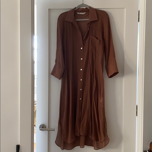 Zara Dresses & Skirts - Zara button down dress